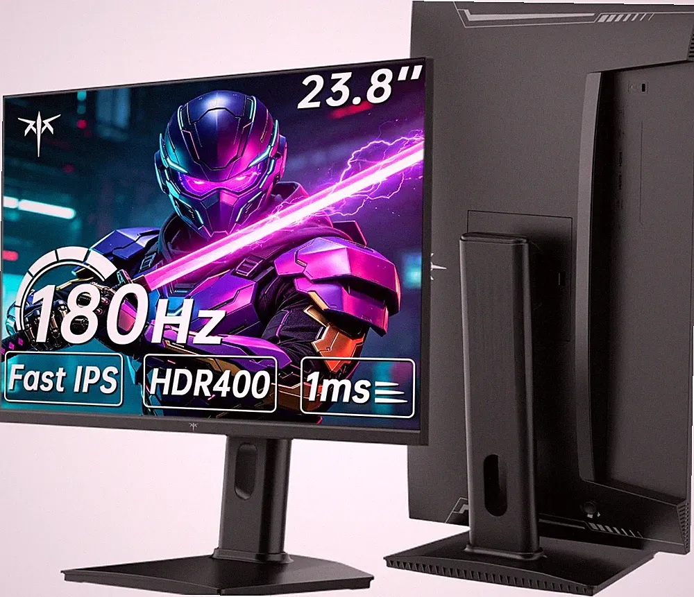 KTC H24T7 24" Gaming Monitor 180Hz,2K 1440P Computer Monitor,Fast IPS,HDR400,1ms