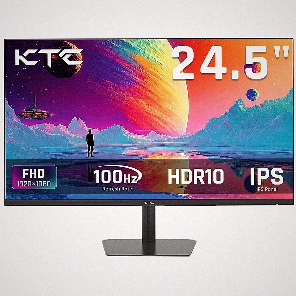 KTC H25B7 24.5''100Hz IPS Computer Monitor FHD 1920x1080P Anti-Blue Light Screen
