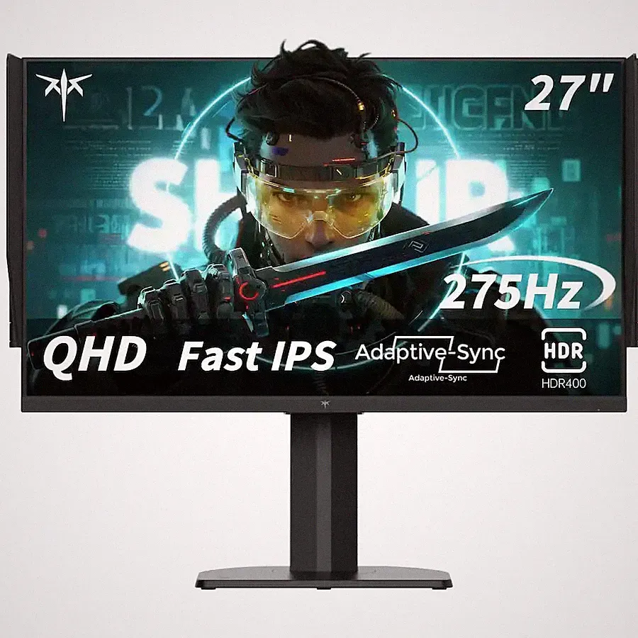 KTC H27E8 27" Gaming Monitor,2560×1440 Fast IPS,240Hz-275Hz,1ms,HDR400 Monitors