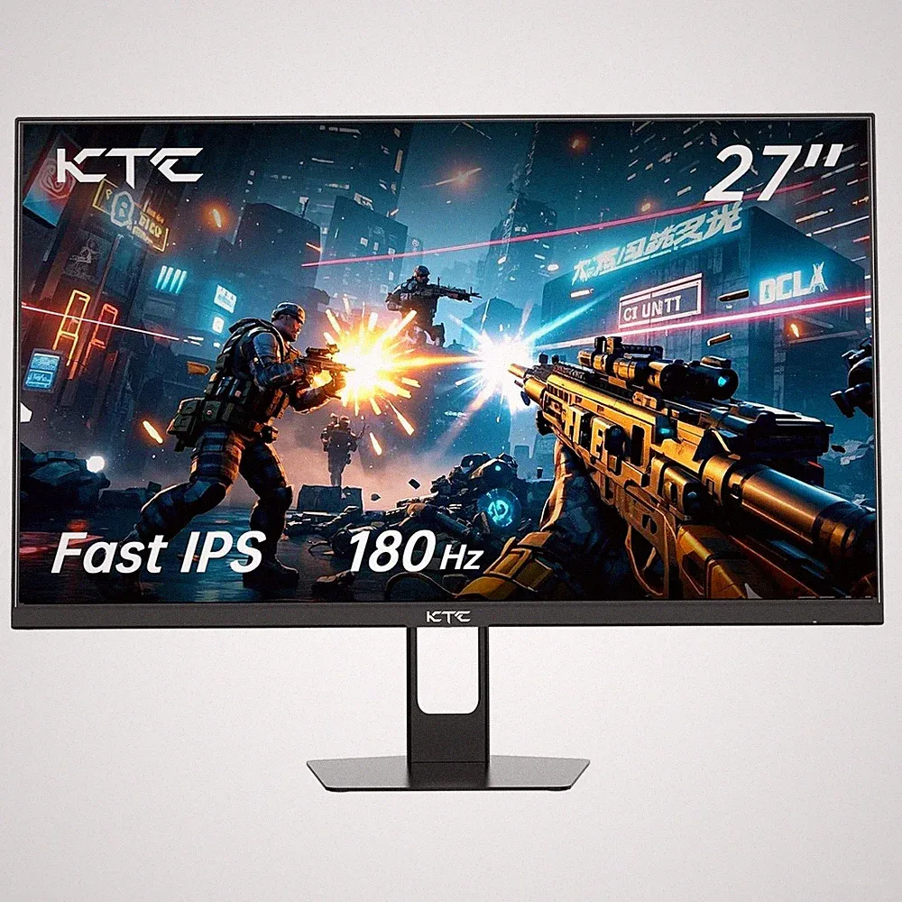 KTC H27F22 27'' Gaming Monitor 180Hz Full HD 1920x1080 Fast IPS Computer Monitor