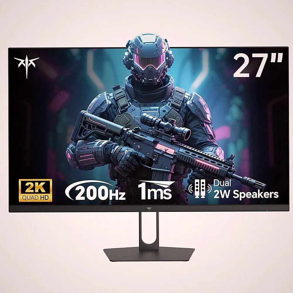KTC H27T22C-3 27'' IPS Gaming Monitor 2K QHD 2560x1440 Monitor Up to 210Hz & 1ms