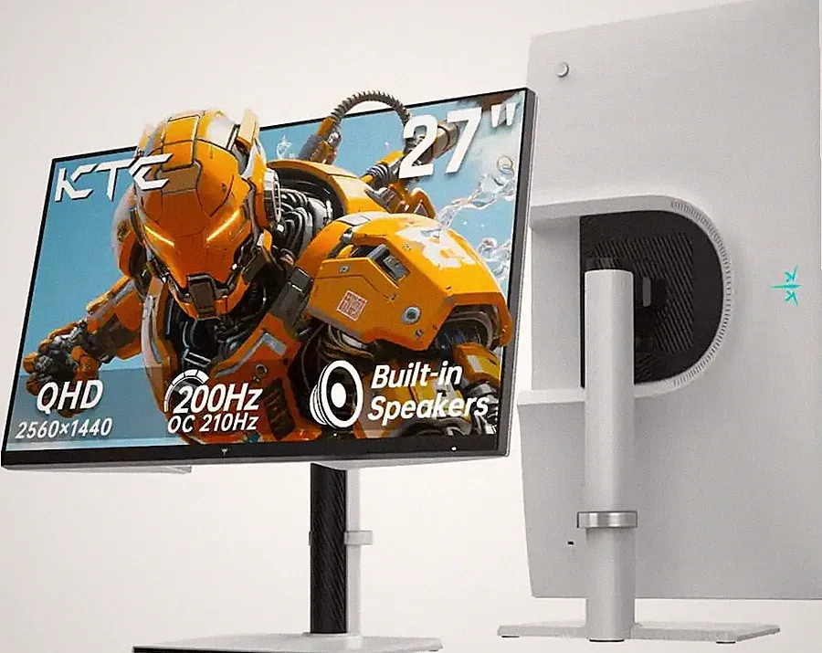 KTC H27T6 27in Gaming Monitor w/Speakers,2K 200Hz/210Hz,Fast IPS HDR400 Monitors