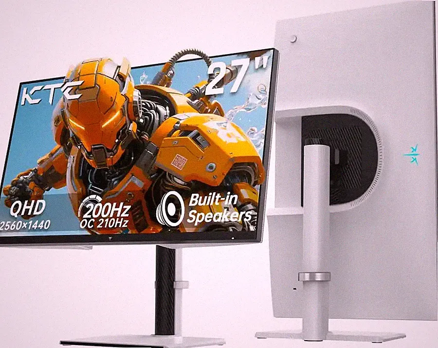 KTC H27T6 27in Gaming Monitor w/Speakers,2K 200Hz/210Hz,Fast IPS HDR400 Monitors