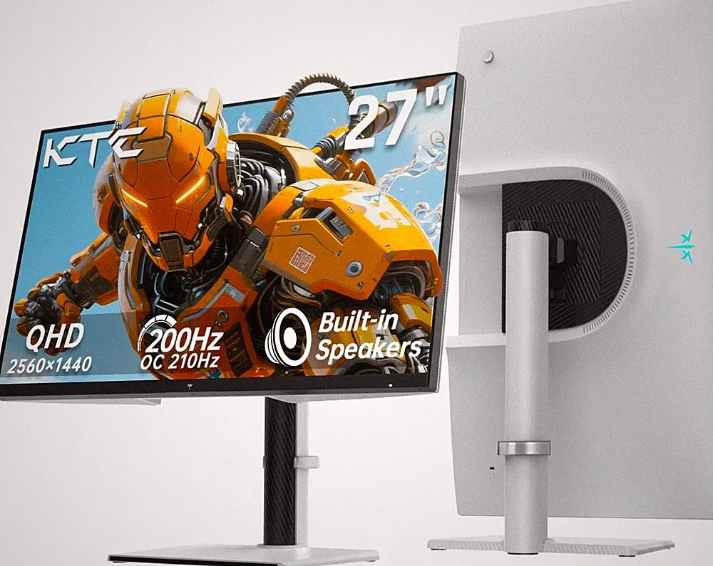 KTC H27T6 27Inch Gaming Monitor 200Hz/210Hz 1440P Monitor with Speakers,Monitors