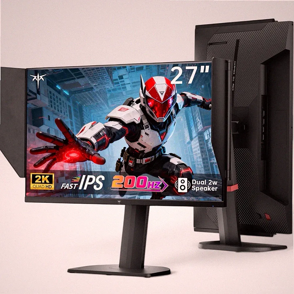 KTC H27T8 27” 2K QHD 200Hz IPS Gaming Monitor HDR400 Speakers Sealed