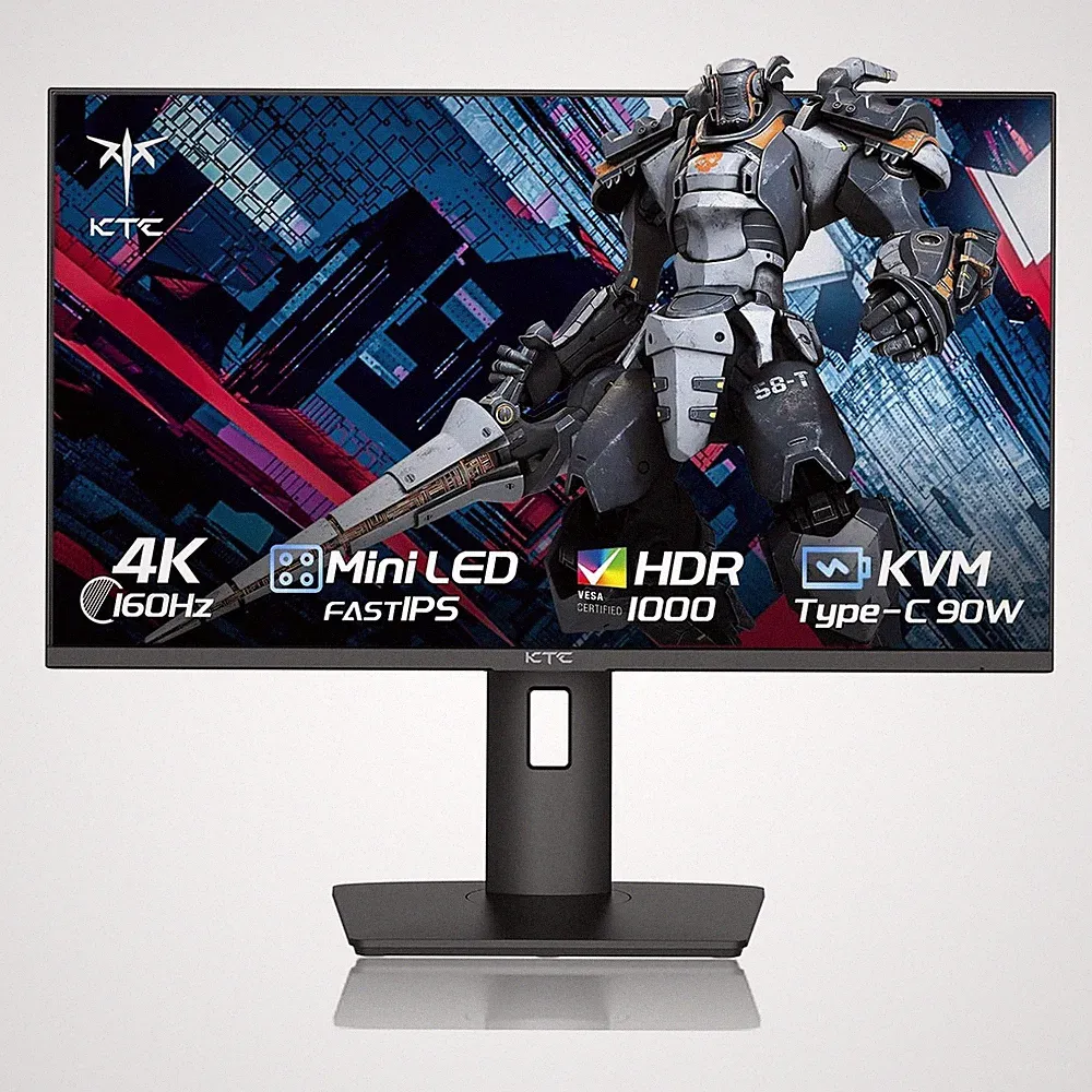 KTC M27P20P 27'' Gaming Monitor 4K UHD 160Hz/144Hz 1ms Fast IPS Mini LED HDR1000
