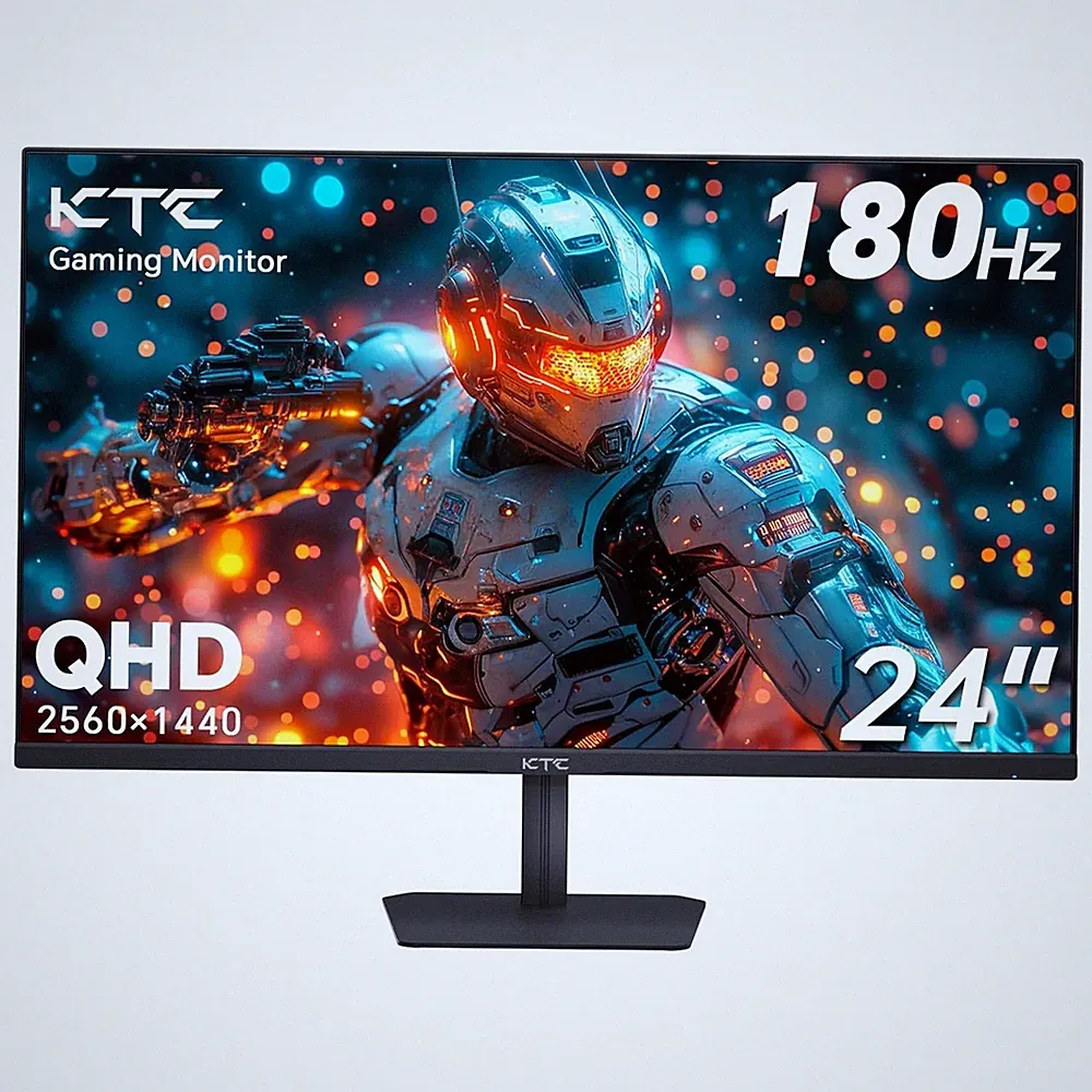 KTC Q24T09 24" Fast IPS Gaming Monitor 180Hz 144hz QHD 2560 x 1440P Up to 1MS
