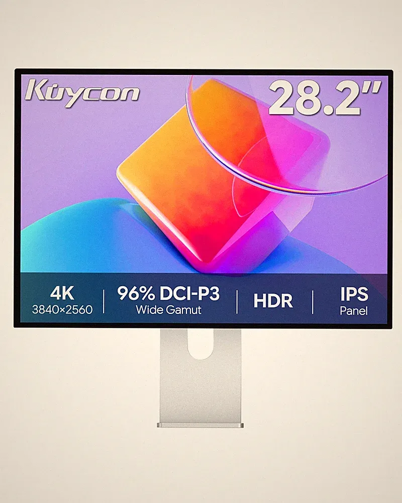 kuycon P10 4K UHD Monitor 28.2 Inch 60Hz
