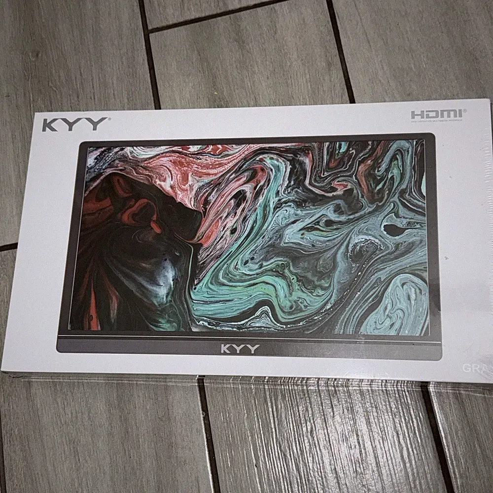 KYY 15.6inch 1080P FHD USB-C Portable Monitor HDMI Computer Display Sealed New
