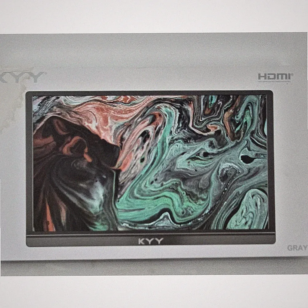 KYY K3 15.6 Portable Monitor FHD 1080P IPS USB-C HDMI External Screen Gray