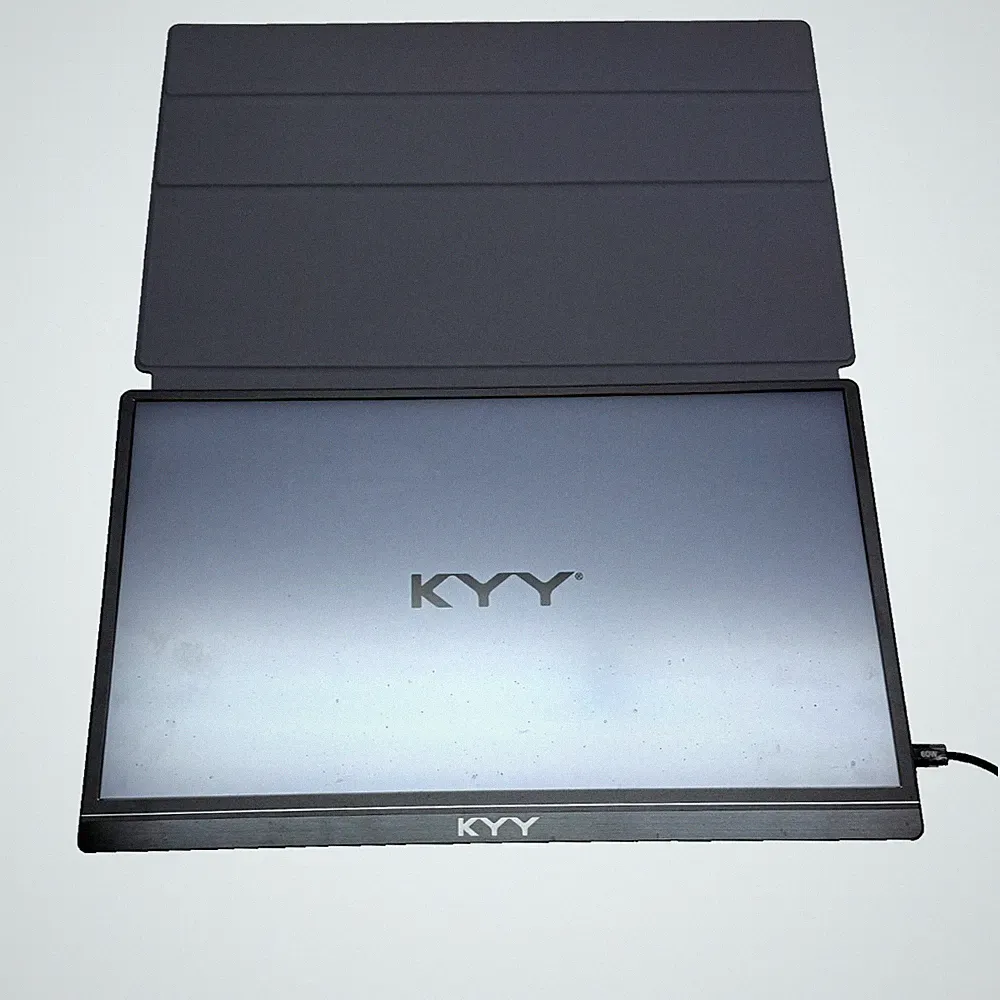 KYY K3 Gray Multimedia Interface HDMI 15.6-Inch Full HD IPS LED Portable Monitor