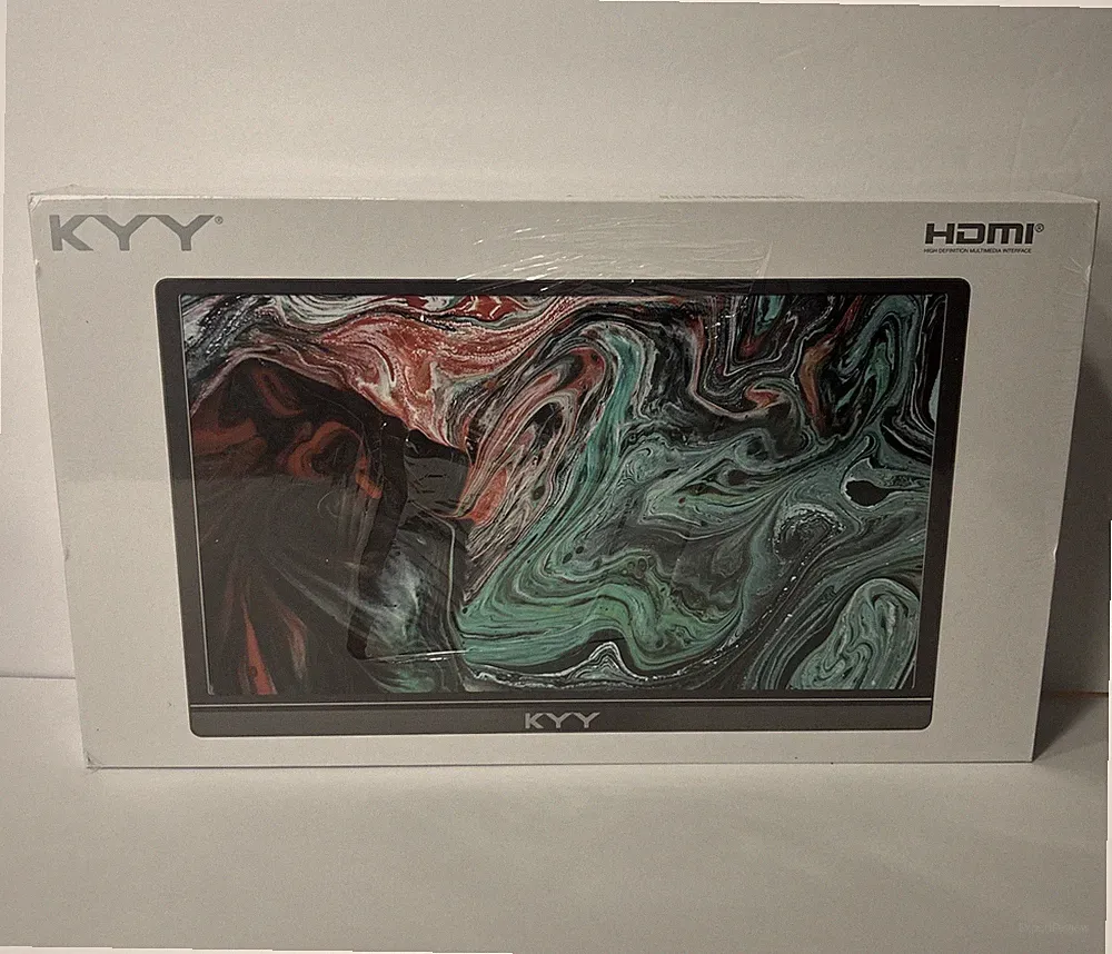 KYY K3 Portable Monitor 15.6inch 1080P FHD USB-C HDMI Computer Display HDR IPS