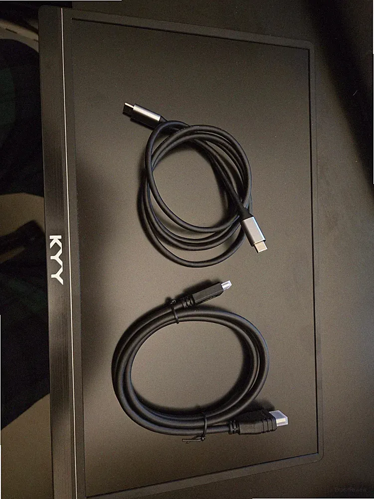 KYY Portable Monitor 15.6'' FHD 1080P USB C HDMI Gaming Monitor Ultra-Slim IPS