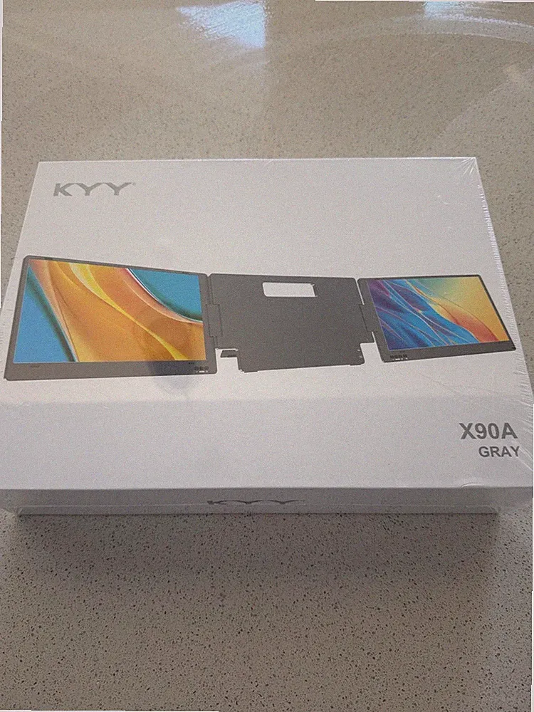 KYY x90 Dual Screen Portable Laptop Monitor NEW UNOPENED