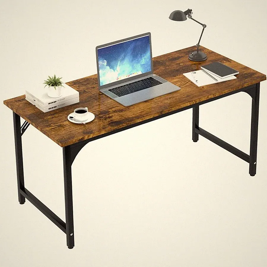 Large Gaming Desk 120cm Monitor Stand Ergonomic Desk