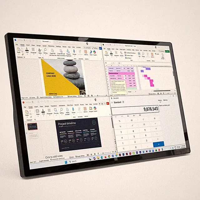 Laser 15.6 Inch Full HD Portable Touchscreen Monitor USB-C