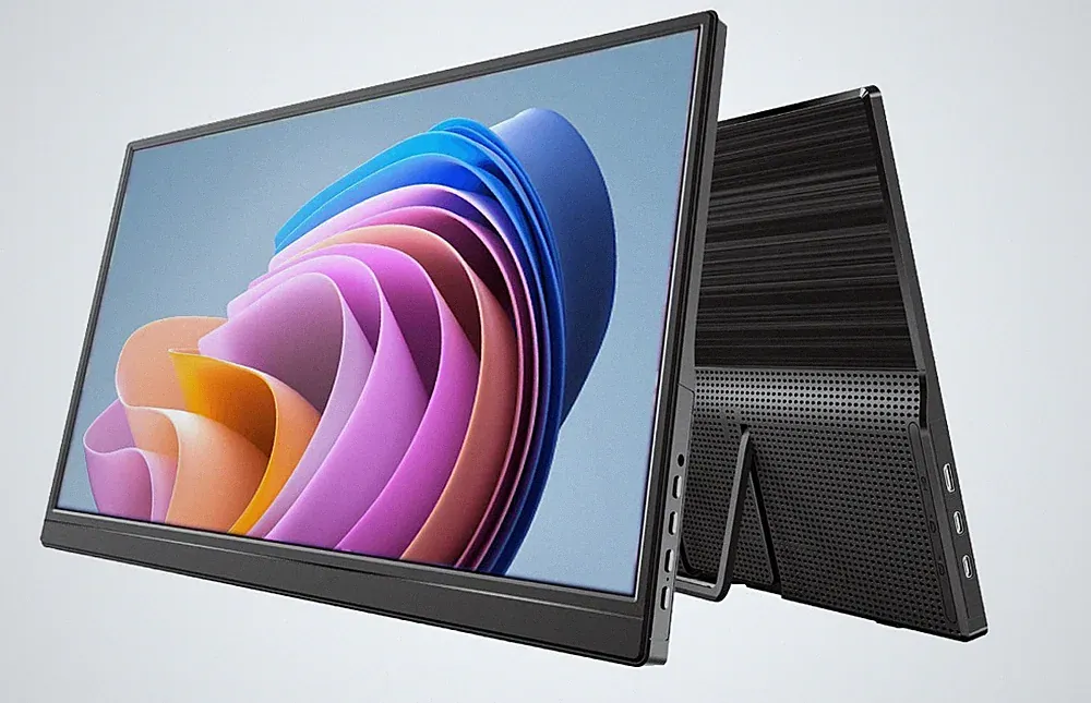 Laser Portable Monitor 15.6 Inch Full HD USB-C Display