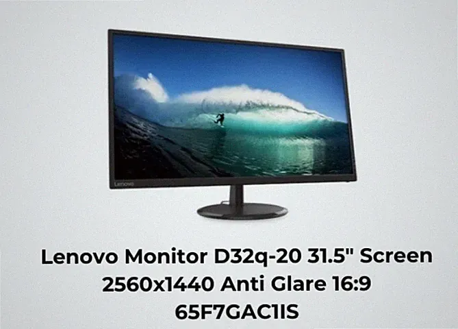 Lenovo™ C32q-20 31.5" QHD WLED Monitor