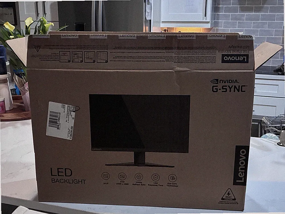 Lenovo G25-10 24.5” Gaming Monitor 144Hz 1ms FHD LED G-SYNC HDMI DP