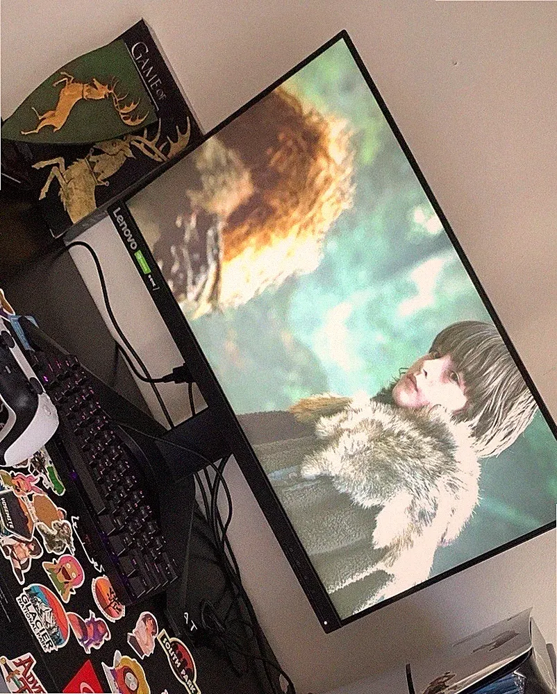 Lenovo G25-10 Gaming PC Monitor 144 Hz 1080p LED nvidia G-Sync
