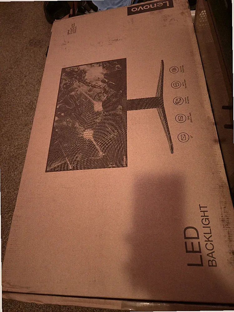 Lenovo G27q-20 27" 165Hz IPS LED QHD Gaming Monitor - Raven Black