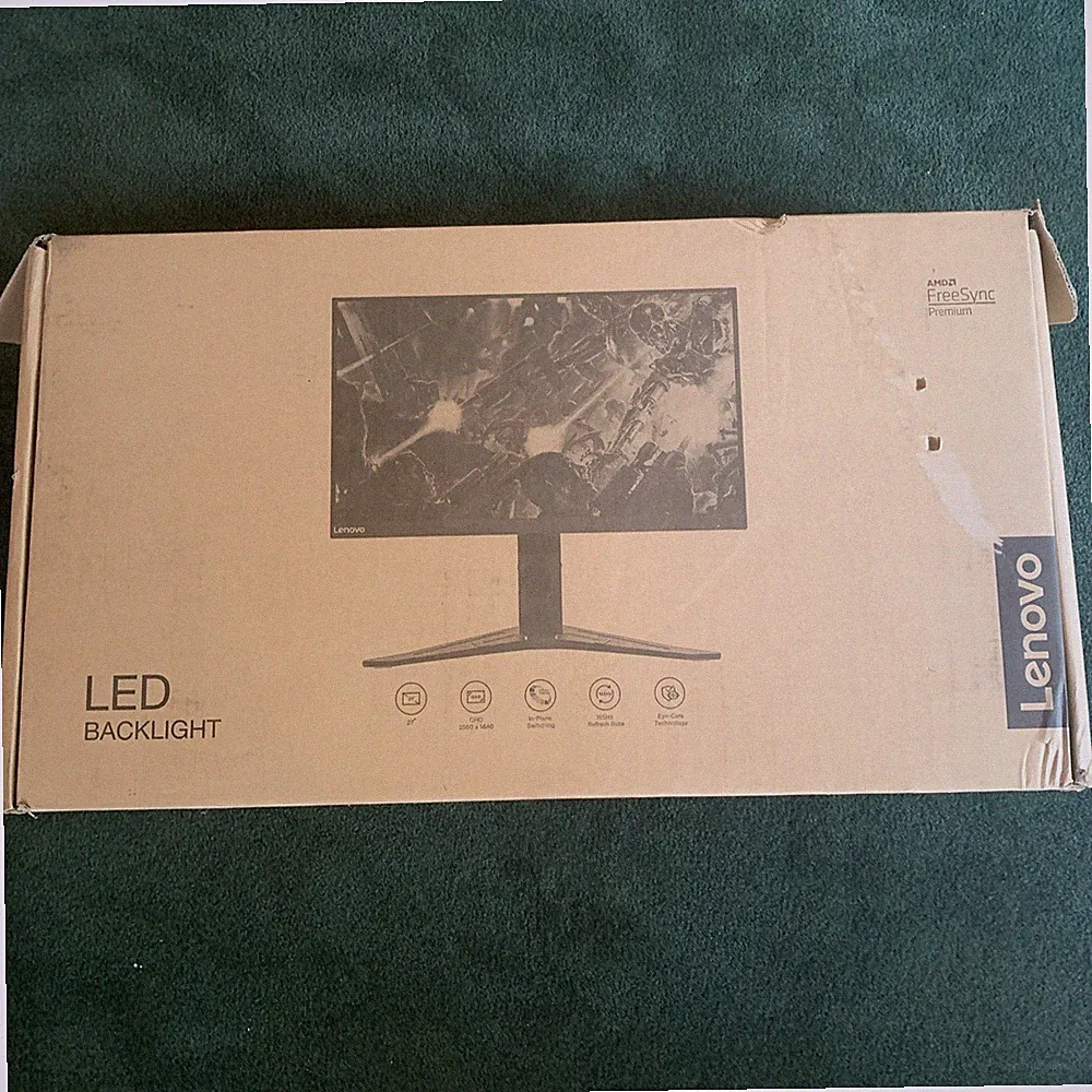 Lenovo G27q-20 27" QHD Display 165 Hz Refresh Rate Gaming Monitor