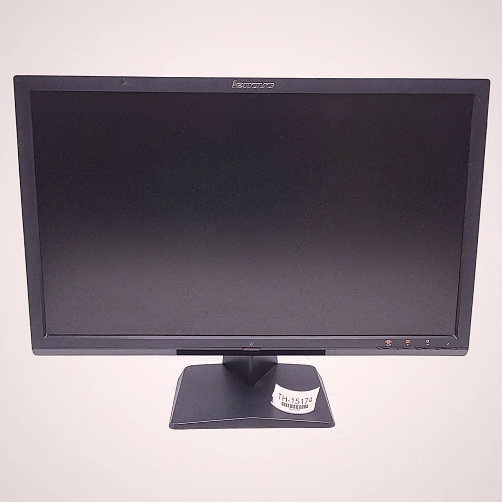 Lenovo L2230xwA LCD 22" Monitor Black Widescreen VGA Ethernet USB 1080p Full HD
