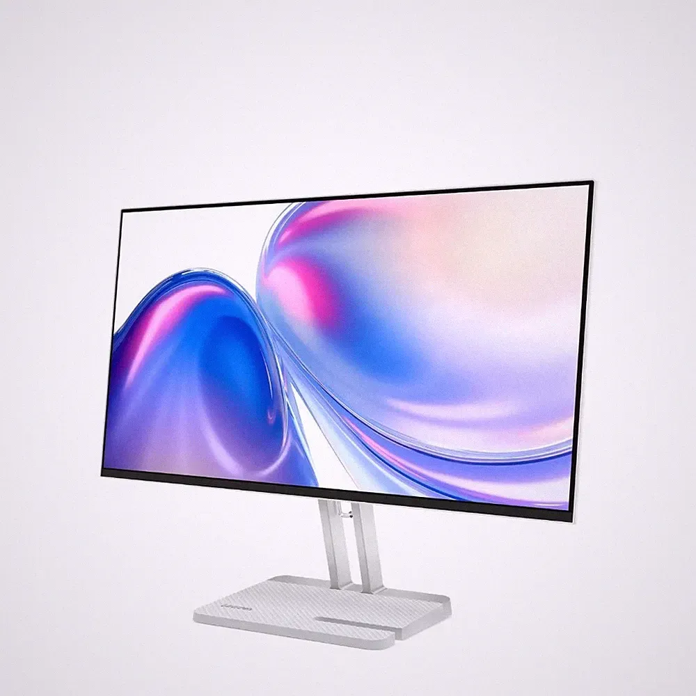 Lenovo - L24-4C 24" IPS FHD 144Hz Speakers Monitor, Cloud Grey (67DDKCC6US)