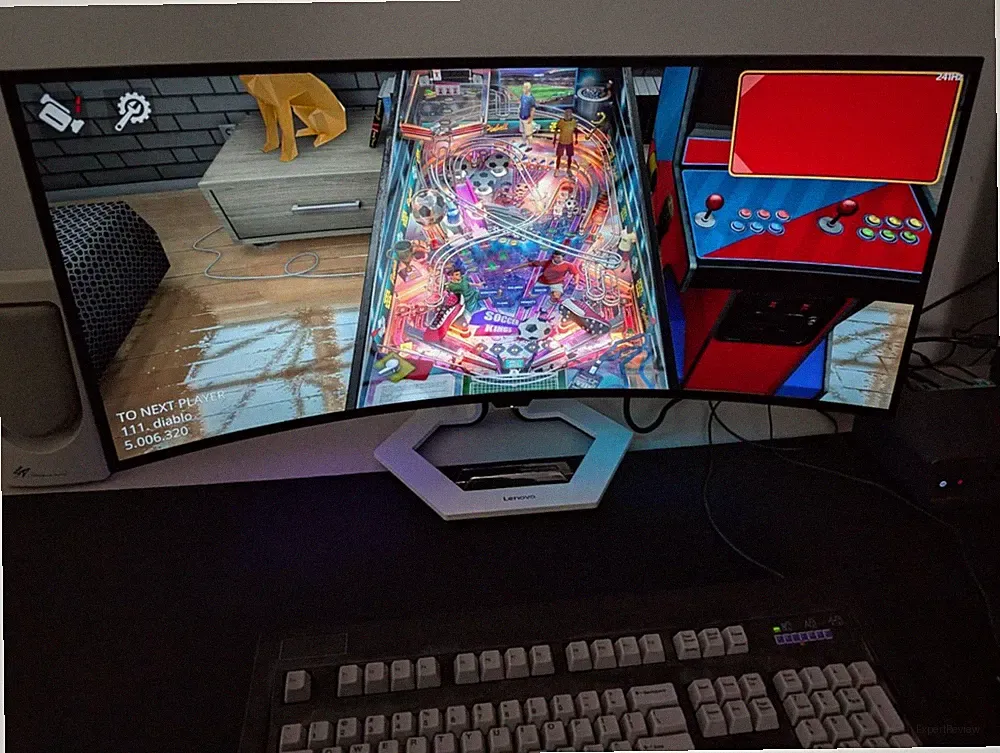 Lenovo Legion PRO 34WD-10 34" Oled WQHD 3440x1440 Curved Monitor 67C9UAC1IS