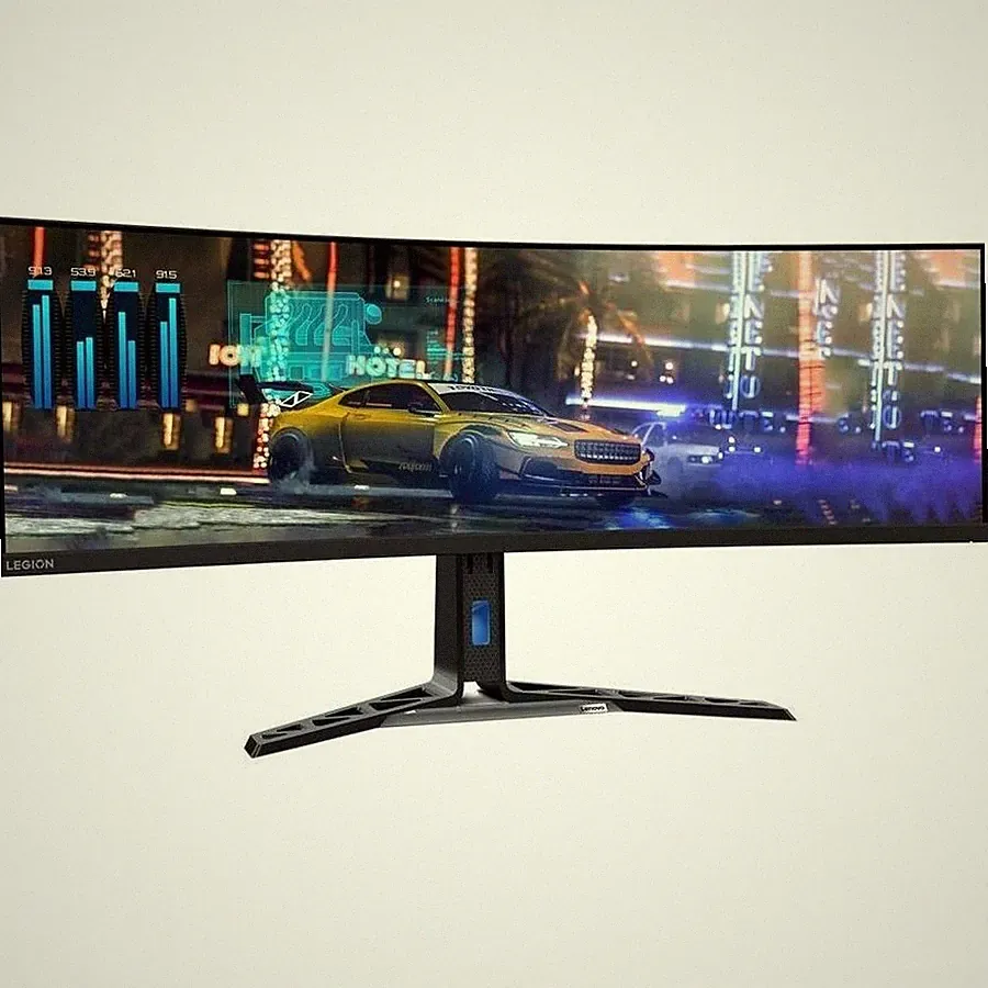 Lenovo Legion R45w-30 45" Class Dual Quad HD DQHD Curved Screen Gaming LED