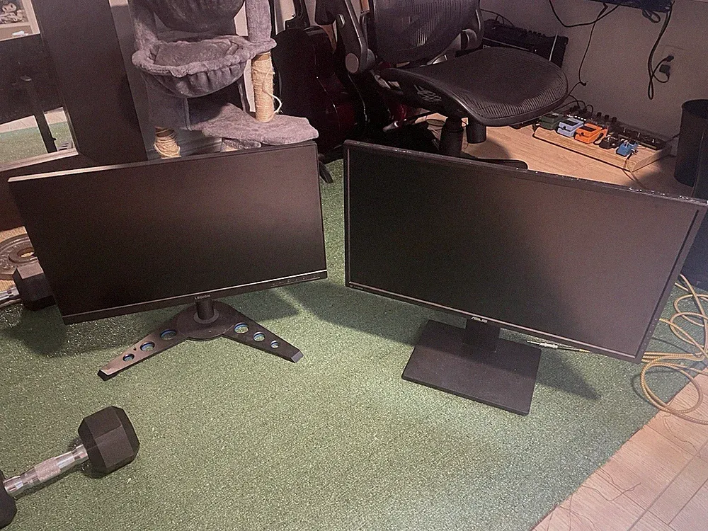 Lenovo Legion Y25-25 240hz and ASUS PB277Q 75fps Monitor Package. (2 For 1)