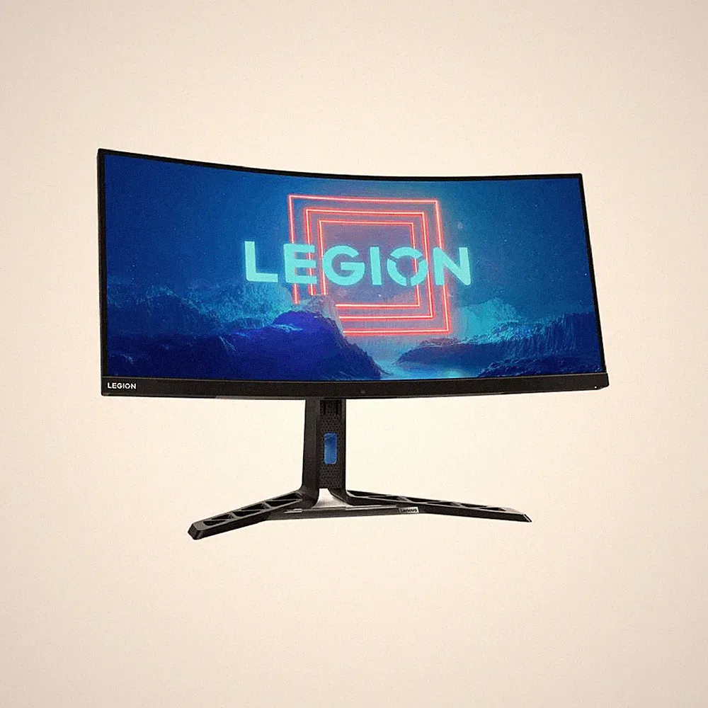 Lenovo Legion Y34wz-30 34" Curved Monitor(3440x1440)1ms 180Hz 5xUSB 2xHDMI 1xDP