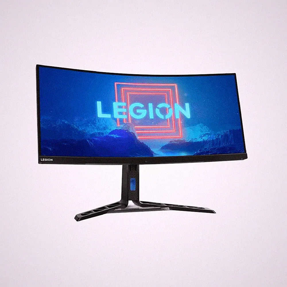 Lenovo Legion Y34wz-30 34" Curved Monitor(3440x1440)1ms 180Hz 5xUSB 2xHDMI