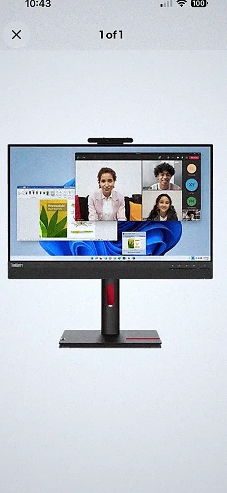 Lenovo ThinkCentre Tiny-In-One 24 Gen 5 23.8" FHD Widescreen LED Monitor (NEW)