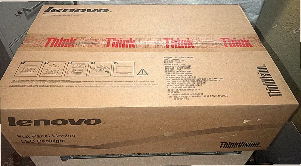 Lenovo ThinkVision T2224Pd 21.5" FHD 1080p Widescreen LED LCD Monitor HDMI DP