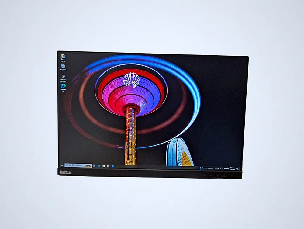 Lenovo ThinkVision T23d-10 23" Wide IPS LED Monitor 1080p VGA HDMI * NO STAND *