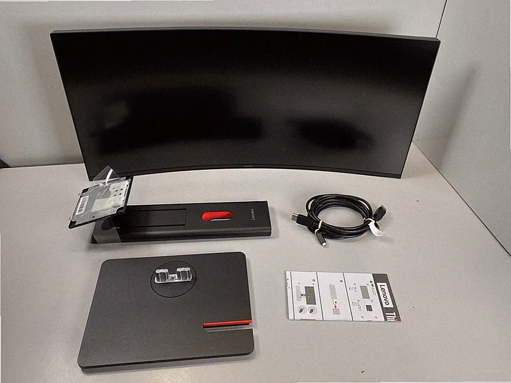 Lenovo ThinkVision T34WD-40 34" Class UW-QHD Curved Screen LED Monitor - 21:9