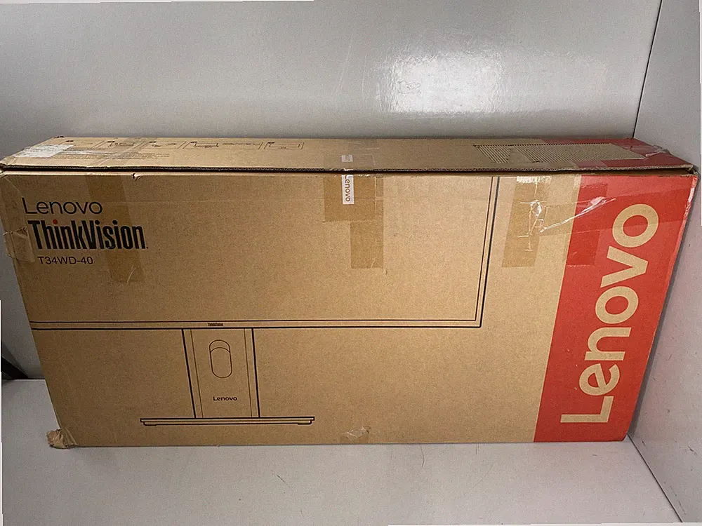 Lenovo ThinkVision (T34WD-40) 34" WQHD 120Hz LED Curved Monitor - Black