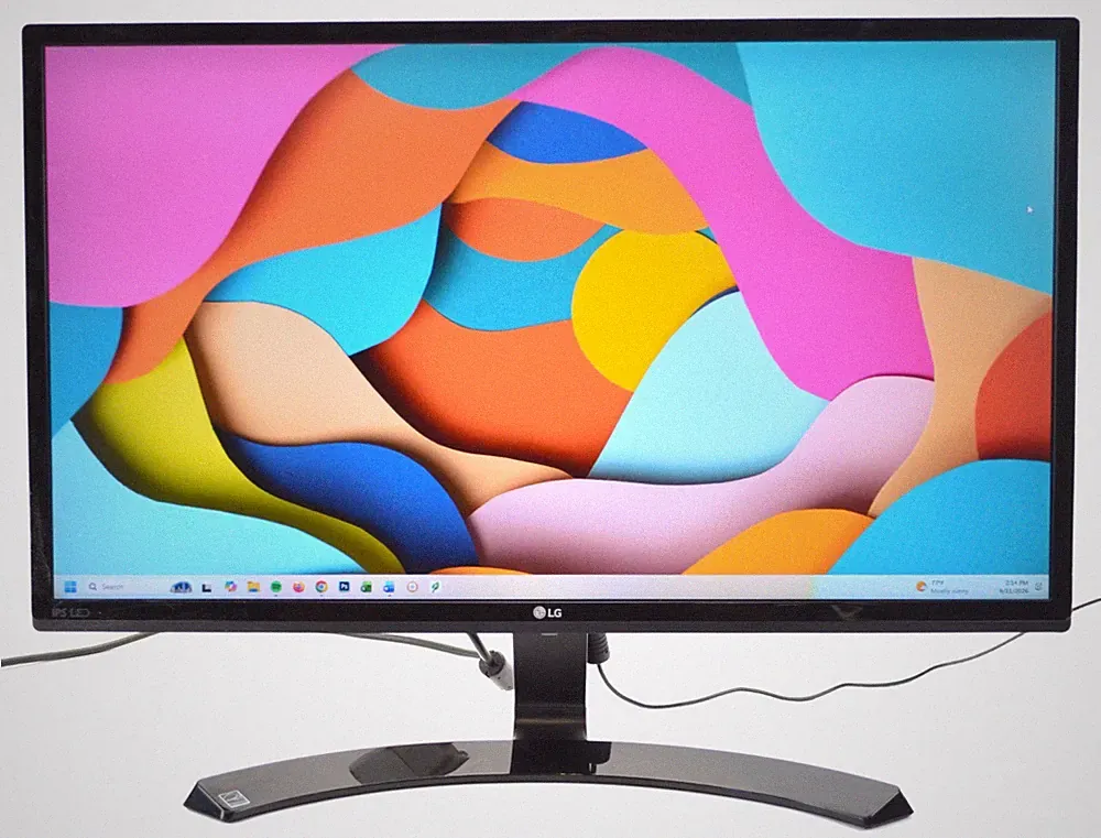 LG 24" 1080p Flat IPS LED LCD Monitor HDMI VGA 24MP59HT-P - 75Hz