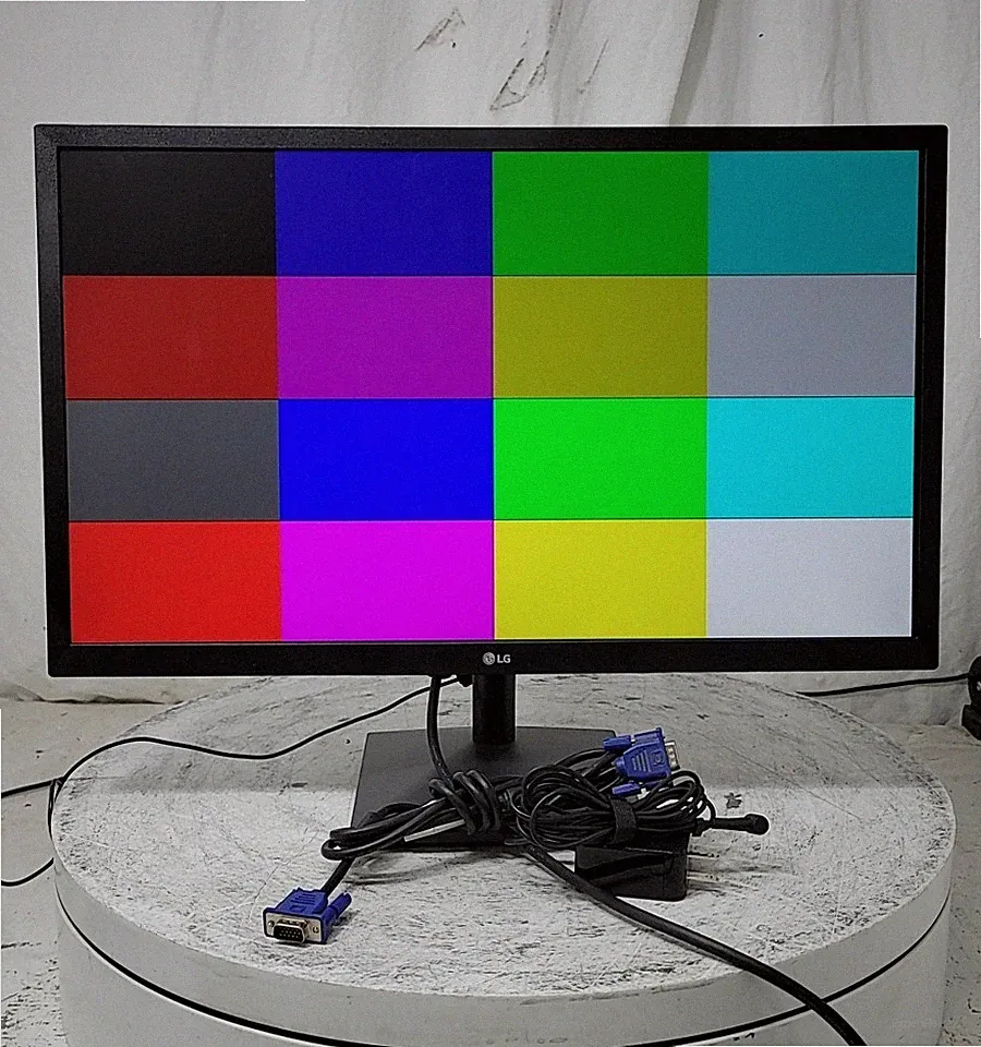 LG 24bk430h 24bk430h-b HDR FHD Monitor 24" GRADE B VGA HDMI SEE NOTES