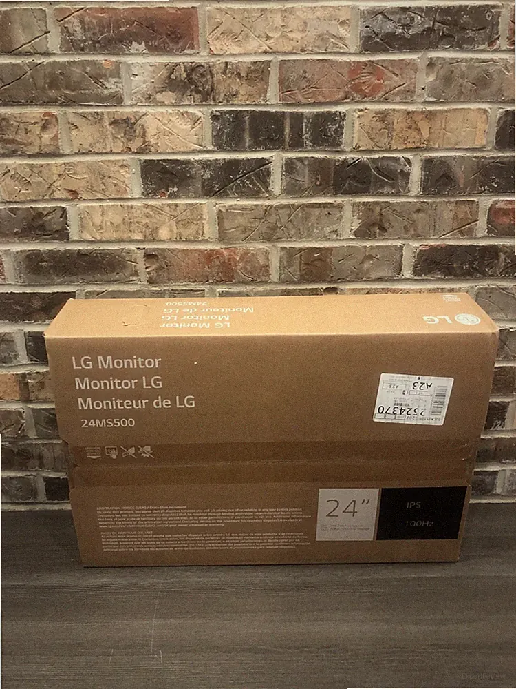 LG 24MS500-B 24" IPS 1920x1080 100Hz 5ms HDMI Borderless Design Monitor