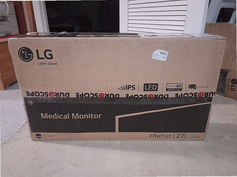 LG 27 Inch 3840 x 2160 Pixels 4K UltraHD Color Medical Computer Monitor 27HJ712C