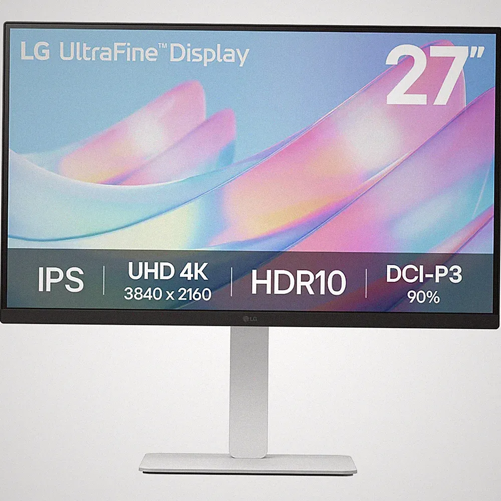 LG 27 Inch 4K UHD UltraFine IPS PC Monitor HDR10 3840x2160 (27US550-W)