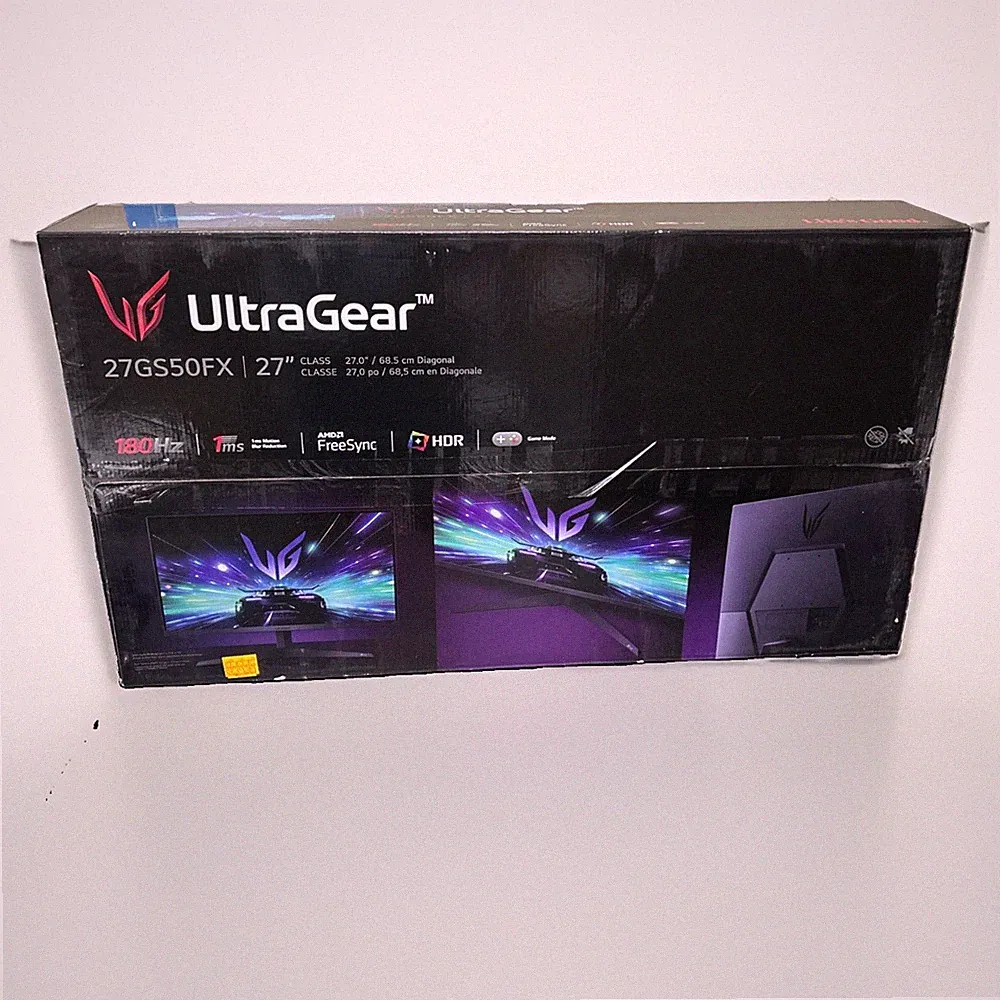 LG 27 Inch UltraGear FHD 180Hz 1ms AMD FreeSync Gaming Monitor