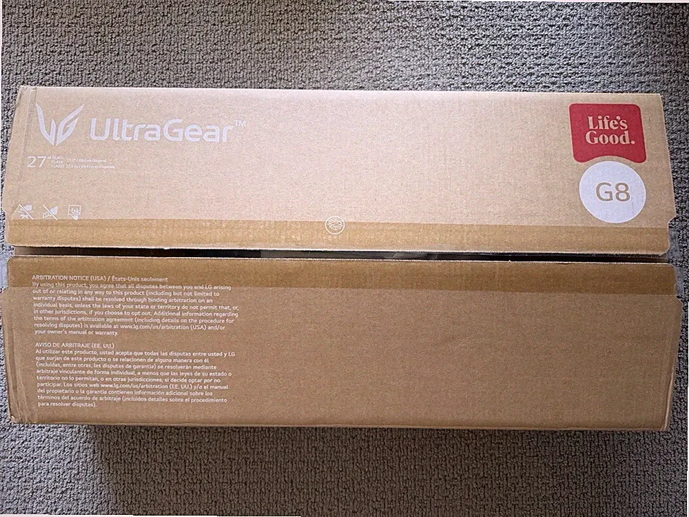 LG 27" Nano IPS 4K 240Hz Gaming Monitor 27G850A-B