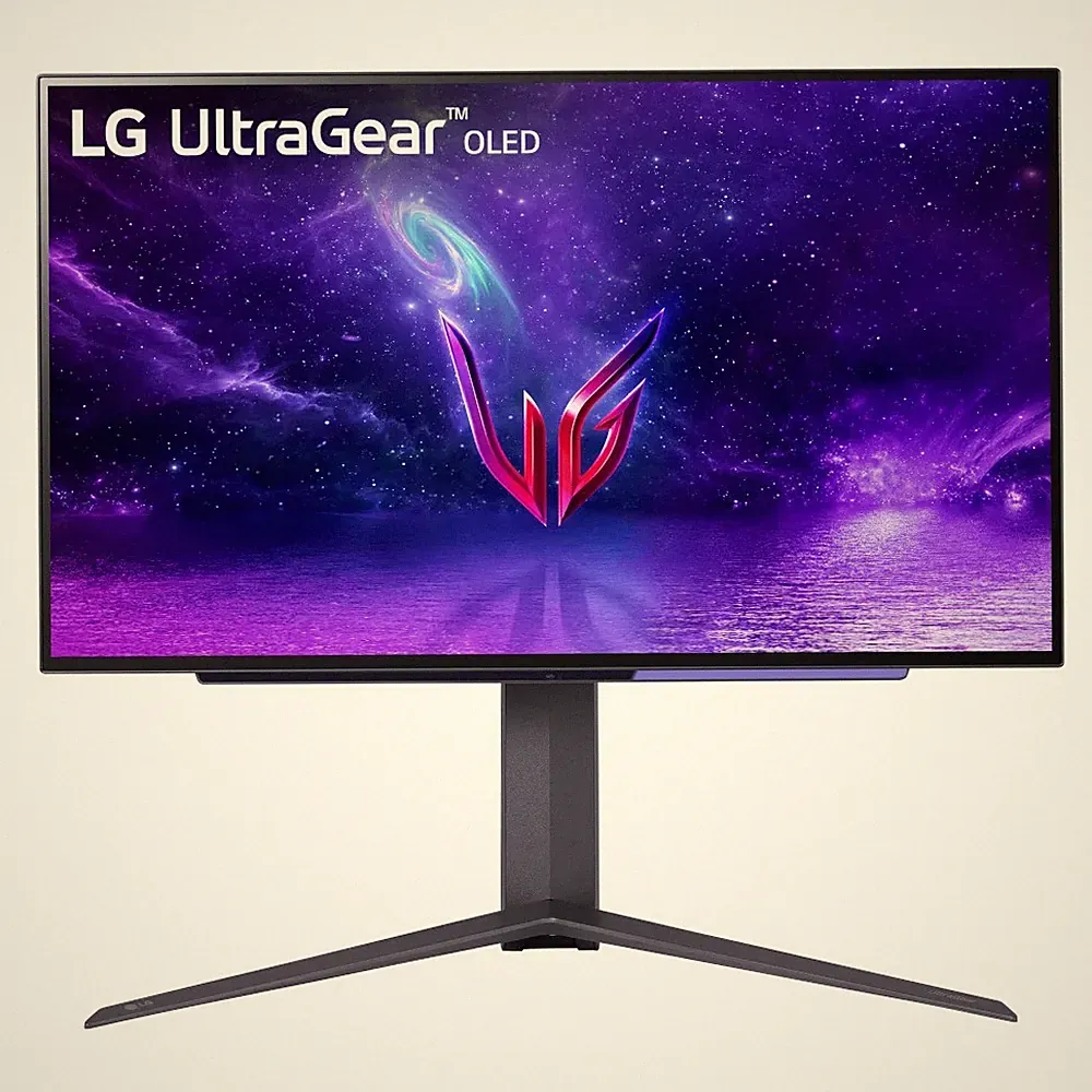 LG 27" UltraGear™ OLED Gaming Monitor QHD with 240Hz Refresh Rate - 27GR95QE-B