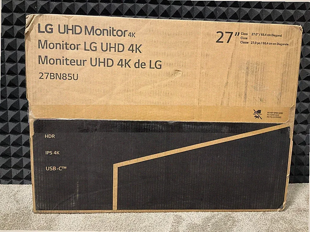 LG 27" USB-C LED LCD Monitor 4K 27BN85UN-B ✅❤️️✅❤️ NEW OPEN BOX ✅❤️️✅❤️