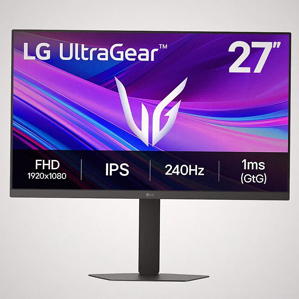 LG 27G440AB 27Inch Ultragear Full HD 1920 x 1080 IPS Gaming Monitor, 240Hz, 1...