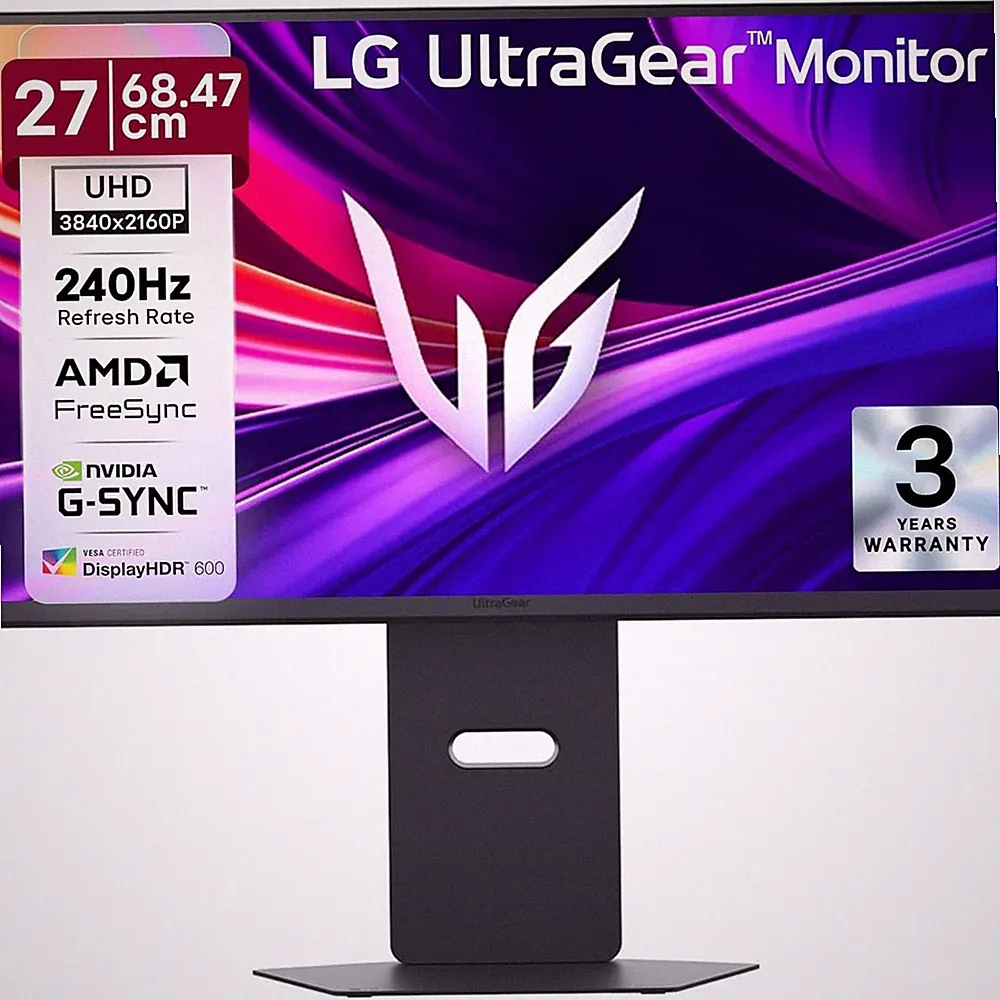LG 27G850A-B 27" 4K IPS Monitor, Black