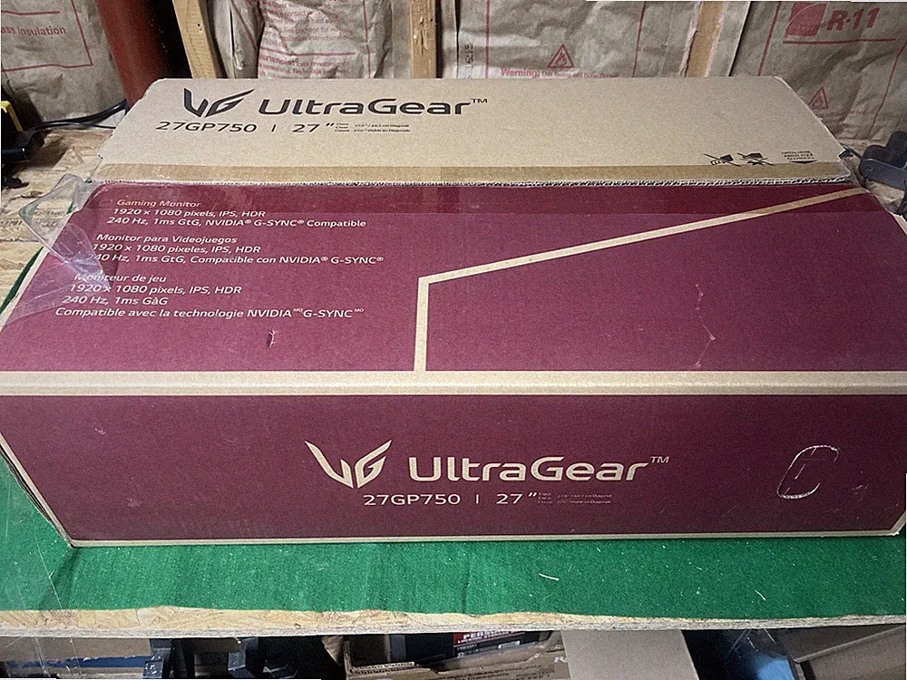 LG 27GP750-B UltraGear 27'' Full HD IPS HDR Gaming Monitor